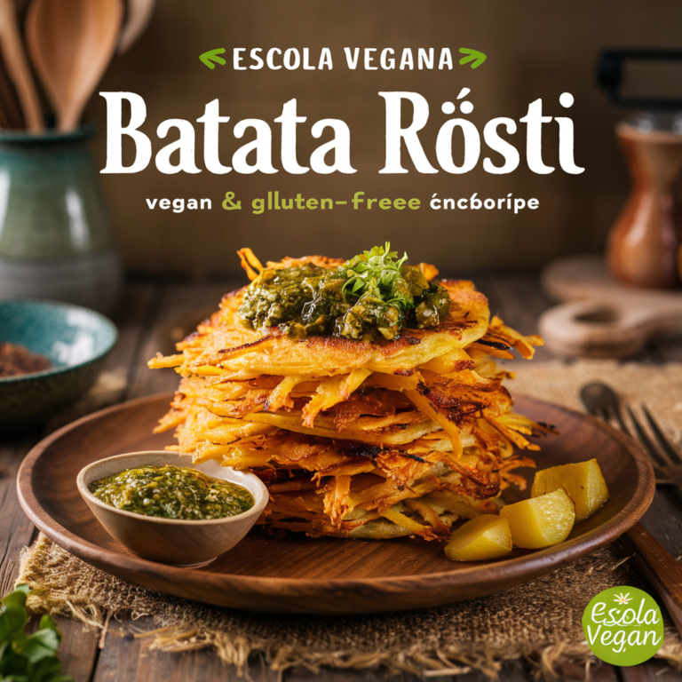 Batata Rösti Vegana Sem Glúten – Crocância Perfeita para Seu Prato!