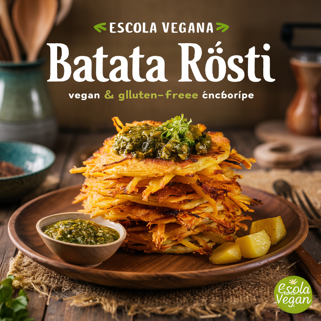 Batata Rösti Vegana Sem Glúten