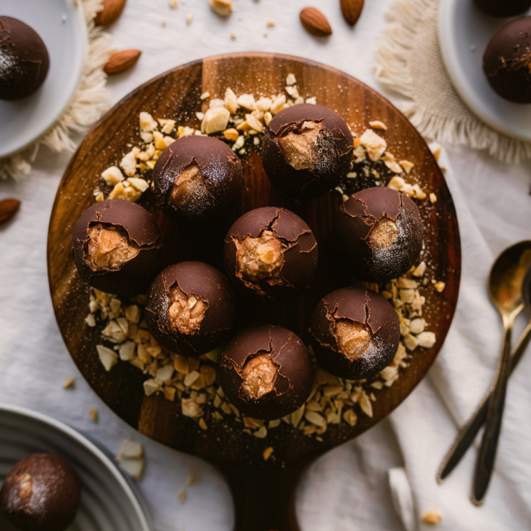 Bombom de Amendoim Sem Glúten – Um Doce Vegano Perfeito para Qualquer Ocasião!