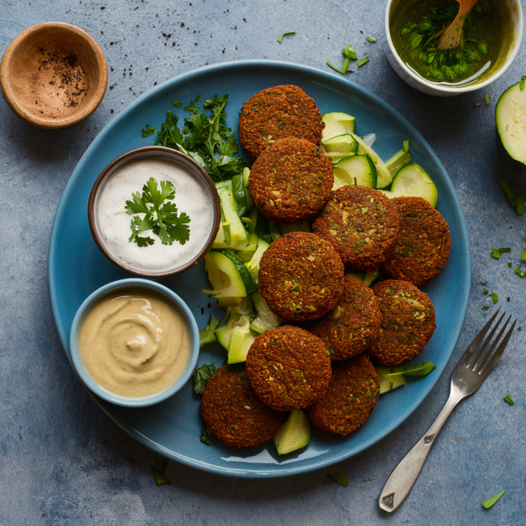 Falafel de Abobrinha Sem Glúten – Um Toque Leve e Nutritivo no Clássico!