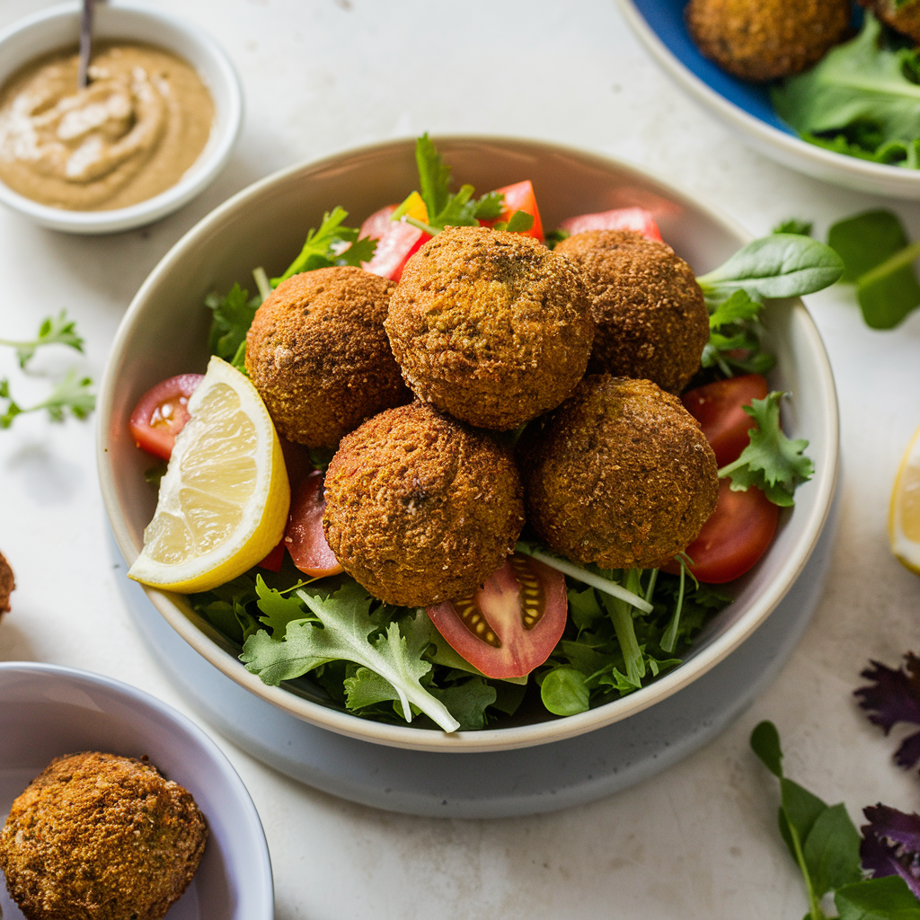 Falafel de Couve-Flor Sem Glúten