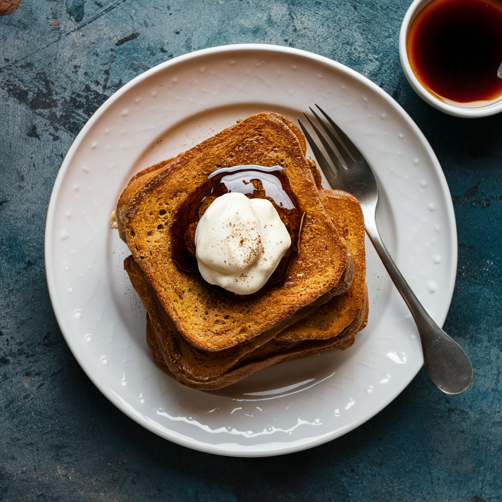 French Toast Vegana Sem Glúten