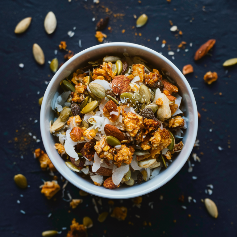 Granola Crocante Sem Glúten – Um Delicioso Início de Dia!