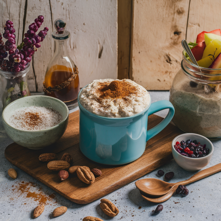 Mingau de Chia e Coco Sem Glúten – Um Café da Manhã Nutritivo e Reconfortante!