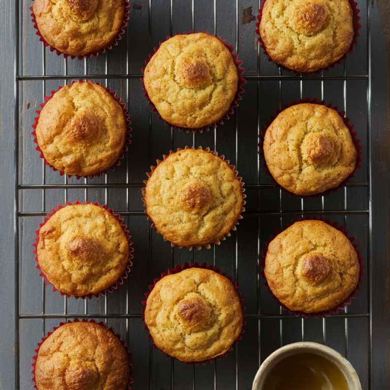 Muffins de Canela e Noz-Pecã Sem Glúten – Um Delicioso Começo de Dia!