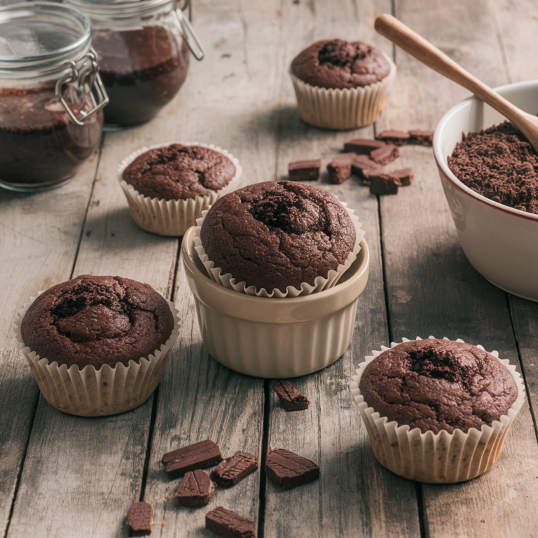 Muffins de Chocolate Sem Glúten – Pequenas Delícias Para Qualquer Hora!