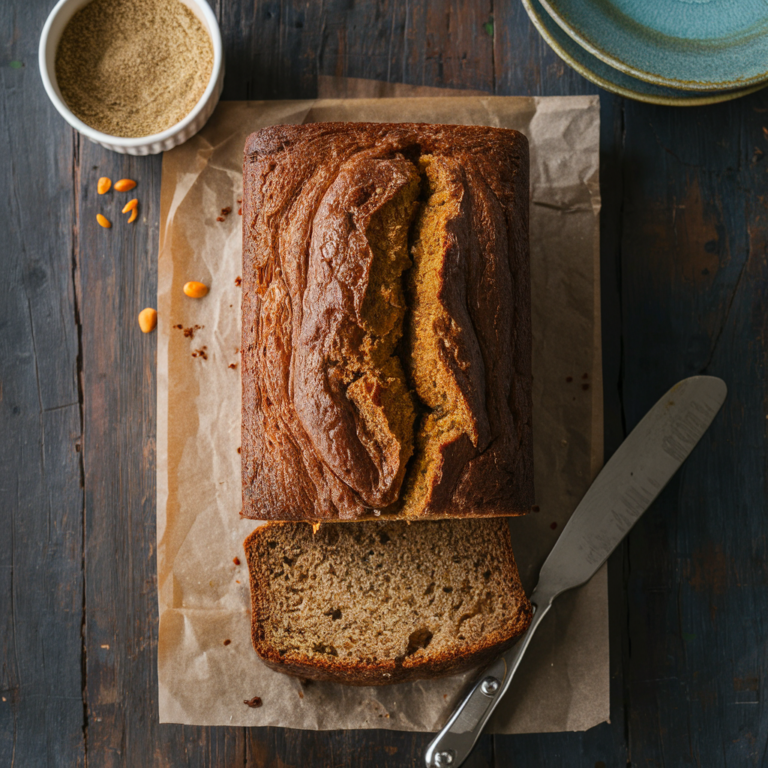 Pão de Cenoura Sem Glúten – Nutritivo e Perfeito para Qualquer Hora!