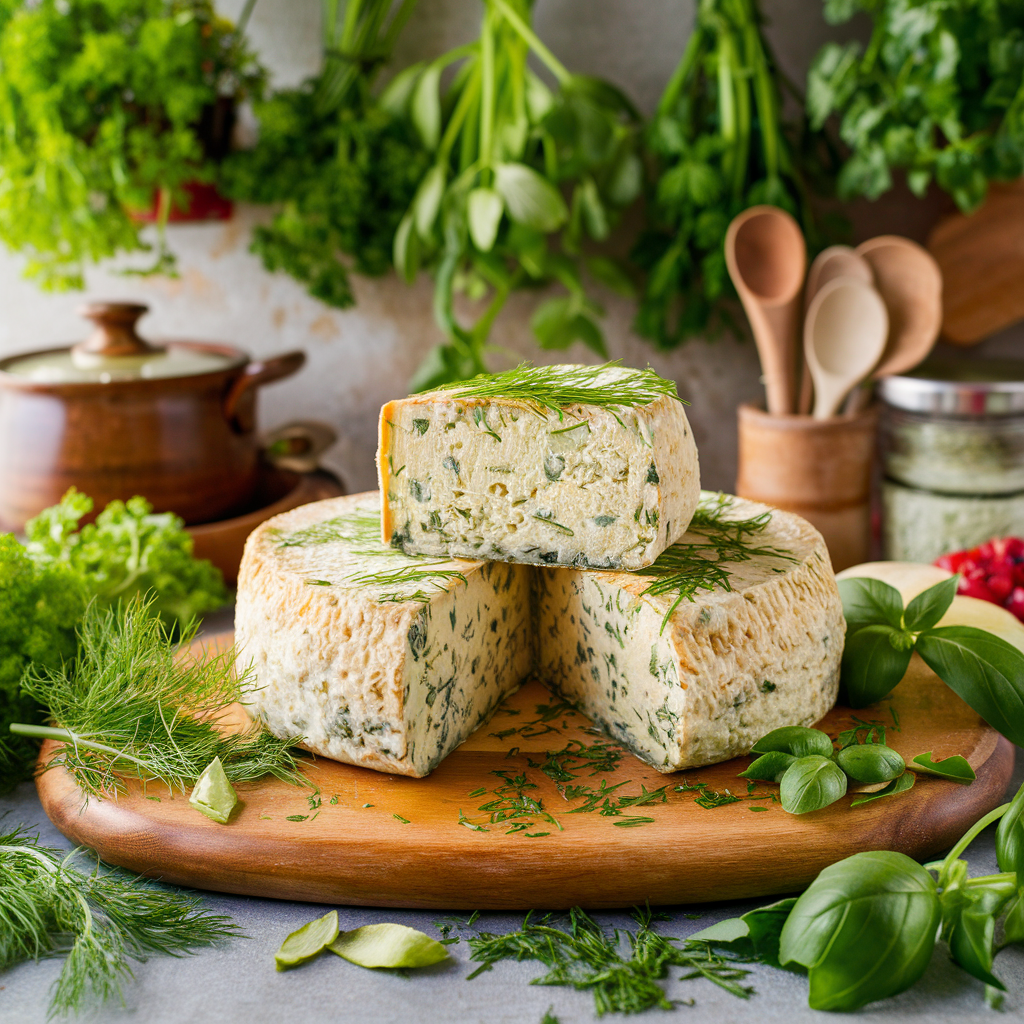 Queijo Vegano de Sementes de Girassol Sem Glúten
