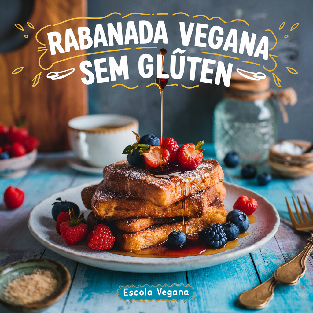 Rabanada Vegana Sem Glúten