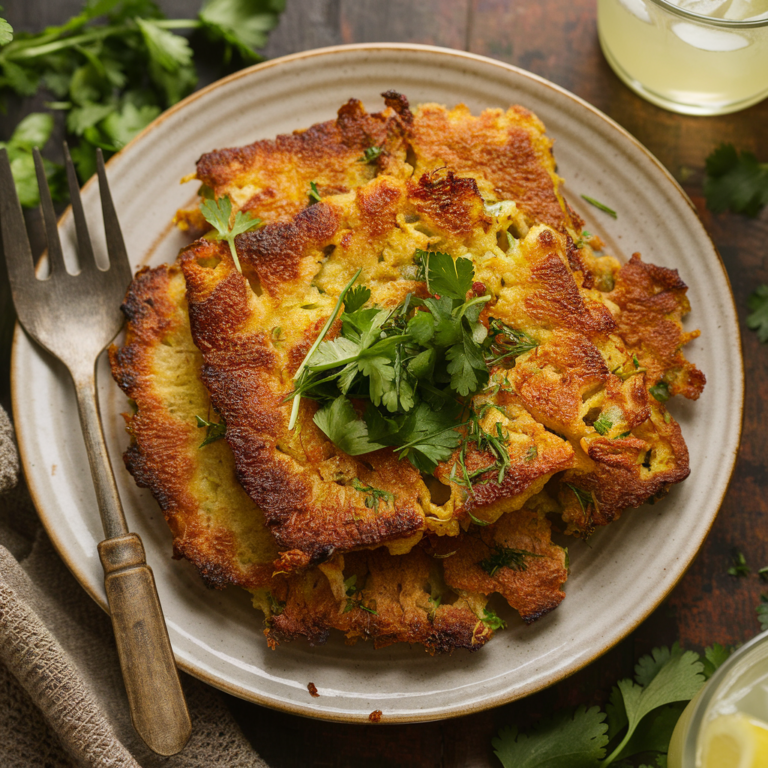 Rosti de Mandioca Sem Glúten – Crocante e Dourada, Perfeita para Qualquer Refeição!