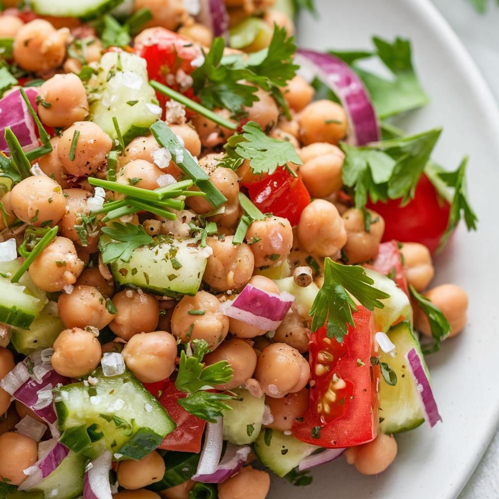 Salada de Grão-de-Bico