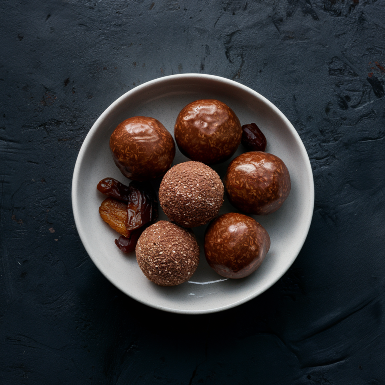 Trufas de Amêndoa e Chia sem Glúten – Um Doce Saudável para Seu Lanche!