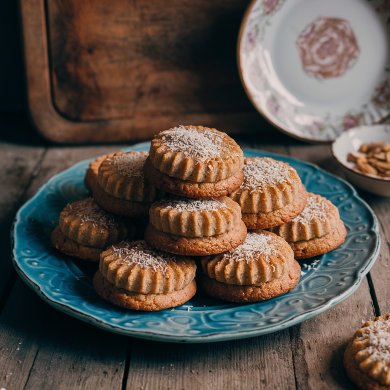 Biscoitos de Amêndoa e Coco Low Carb – Crocantes e Irresistíveis!