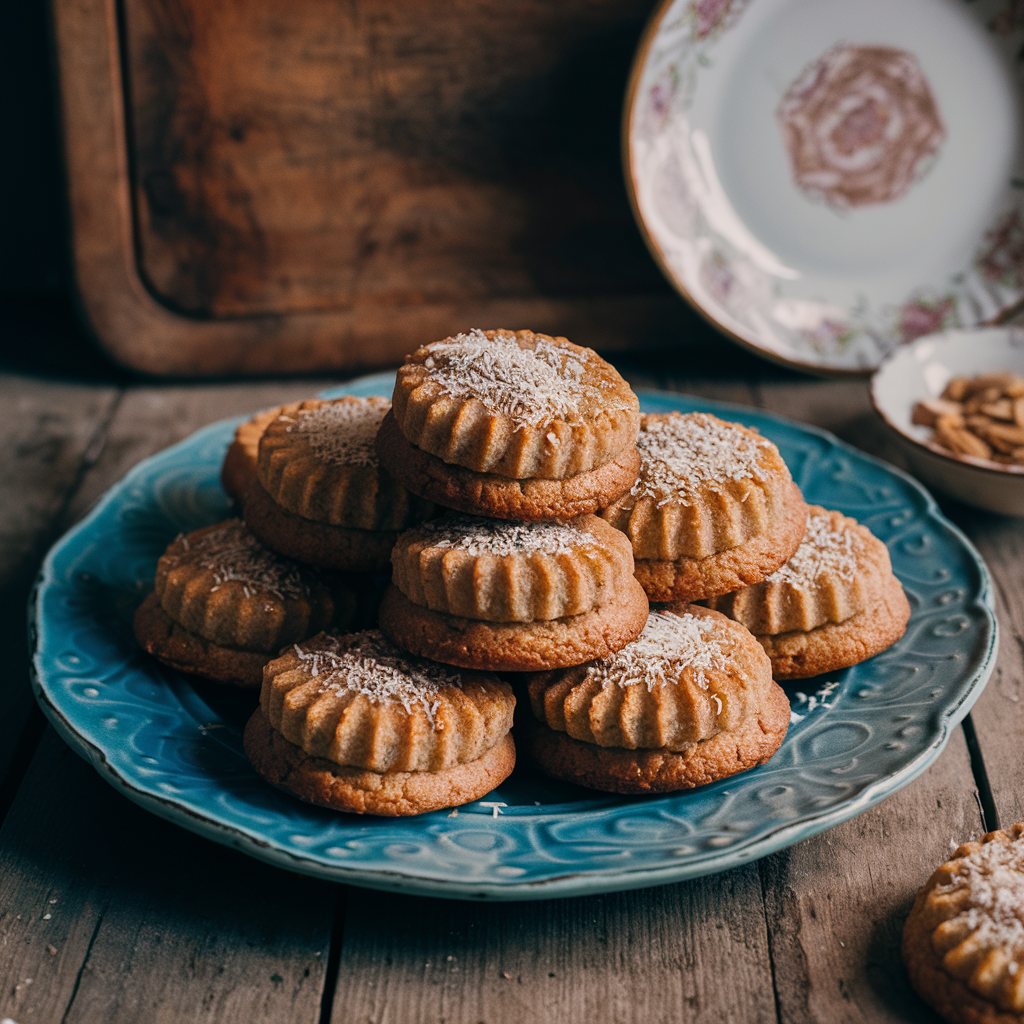 Biscoitos de Amêndoa e Coco Low Carb