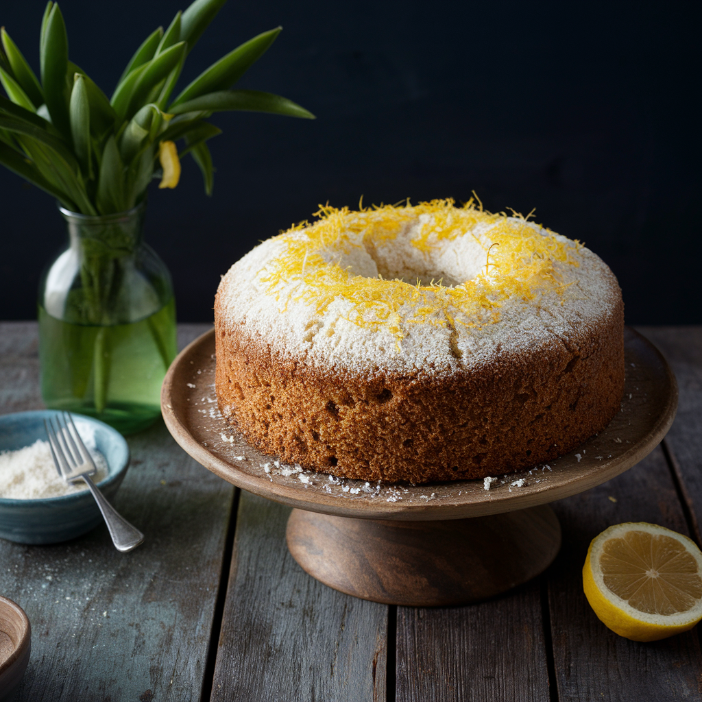 Bolo de Coco Low Carb