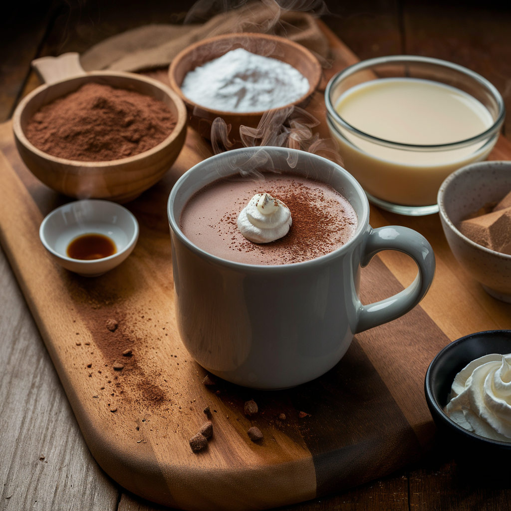Chocolate Quente Cremoso Low Carb