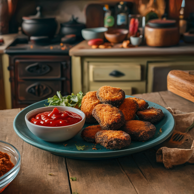 Nugget de Feijão Preto Low Carb – Saboroso e Nutritivo!